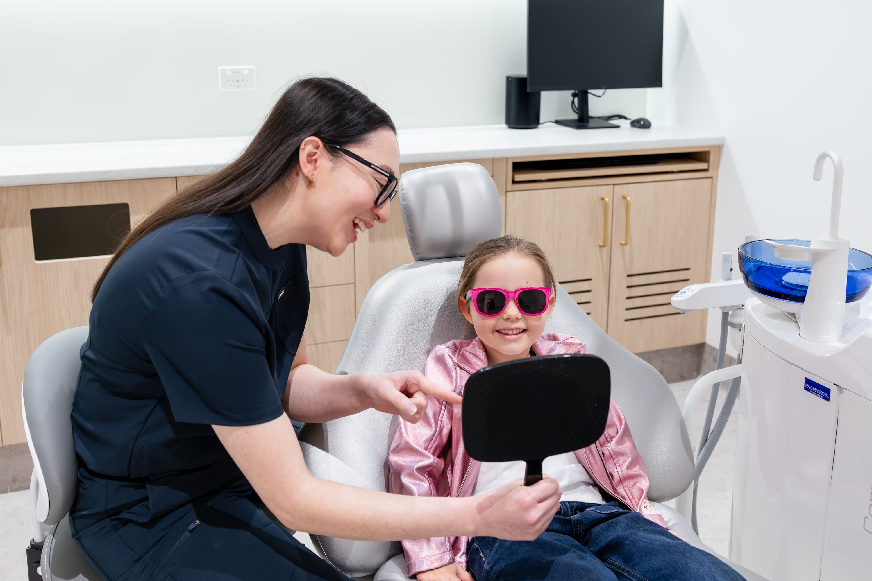 Dr Vince planning the Joyner Family Dental clinic