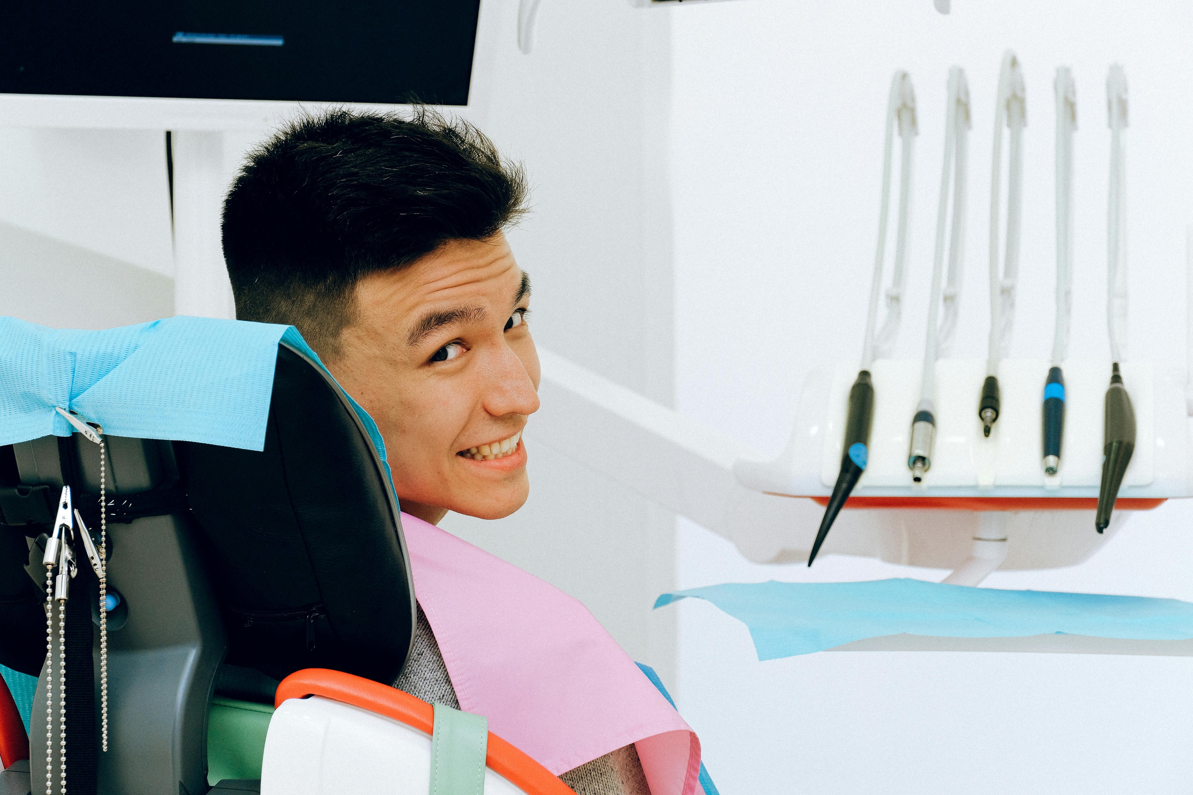 Patient relaxed during appointment