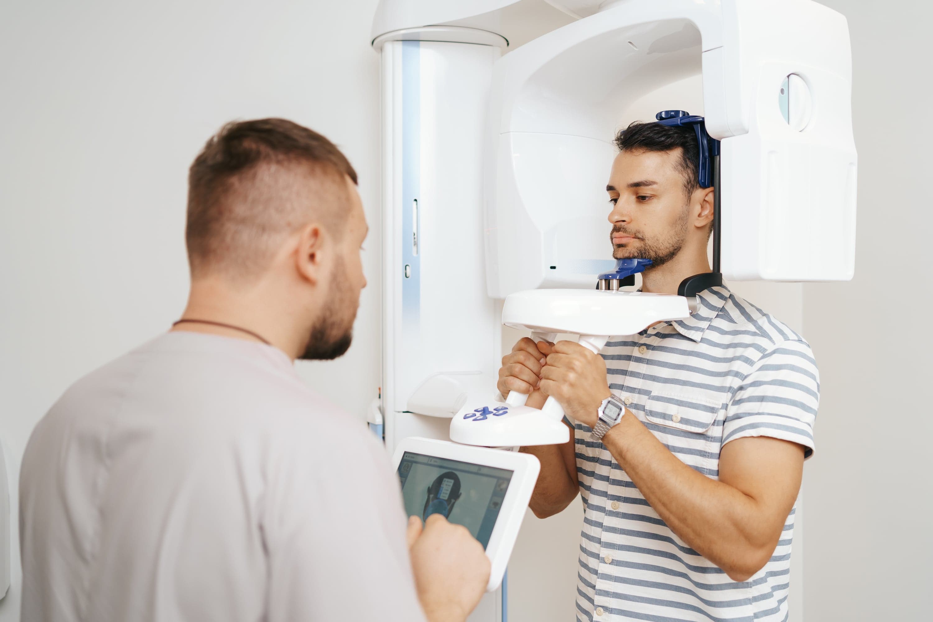 Digital X-ray and CBCT imaging showing root canal anatomy at Joyner Family Dental
